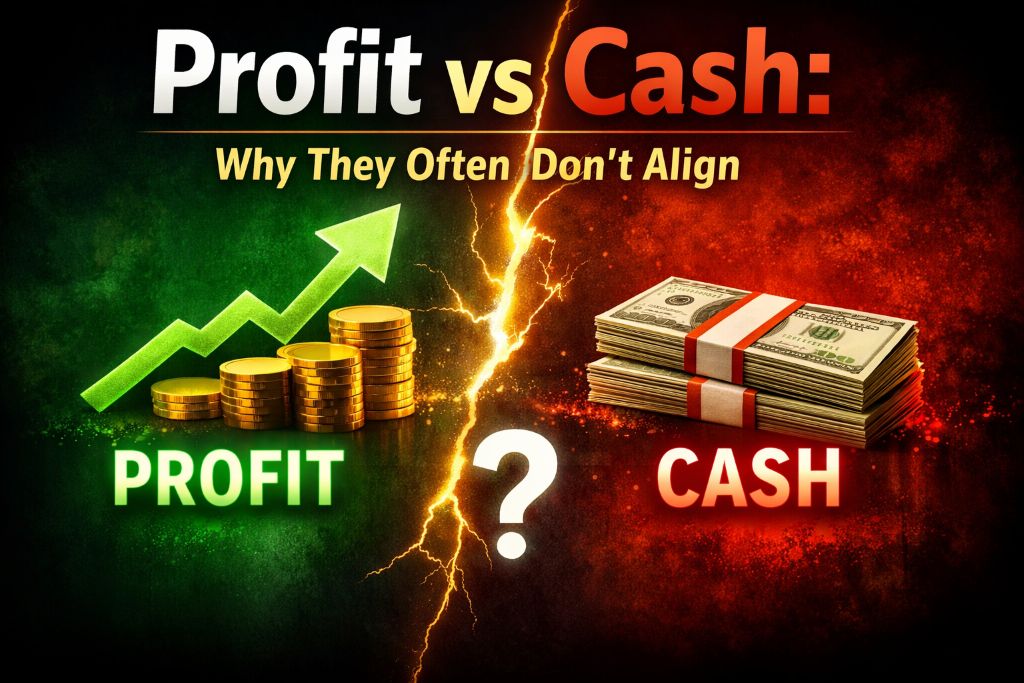 Profit vs Cash: Why They Often Don’t Align
